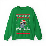 Fa-La-La-La KOA-LA-LA - Unisex Christmas Sweatshirt (Range of Colors & Sizes)