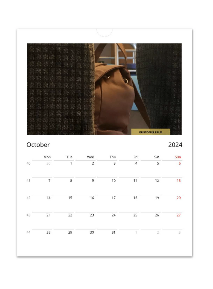 Things That Look Like Faces - 2024 Photo Wall Calendar