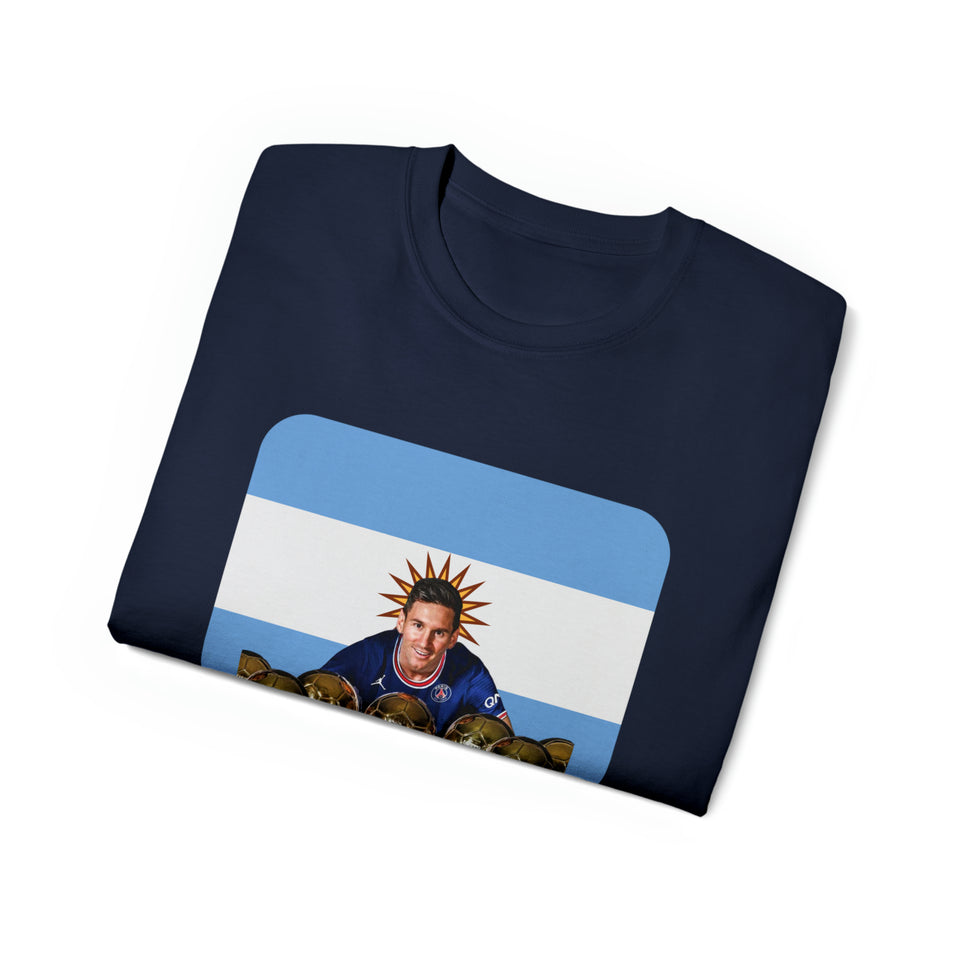 Messi Is The Ballon D'or GOAT - Unisex T-Shirt (Range of Colours)