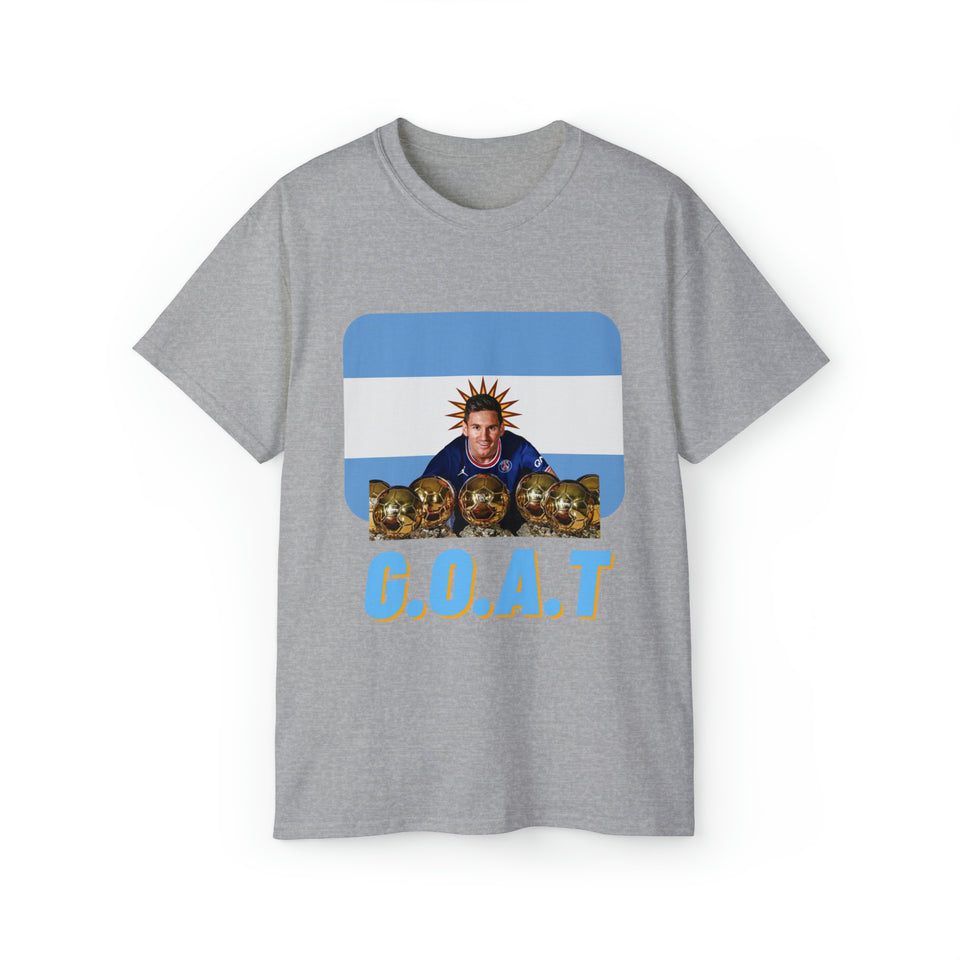 Messi Is The Ballon D'or GOAT - Unisex T-Shirt (Range of Colours)