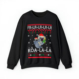 Fa-La-La-La KOA-LA-LA - Unisex Christmas Sweatshirt (Range of Colors & Sizes)