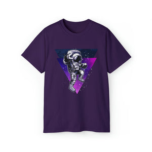 Peace Out Cool Astronaut In Space - Unisex T-Shirt (Range of Colors & Sizes)