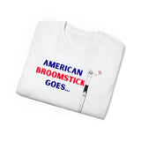 American Broomstick Goes Whoosh (SpaceX) - Unisex T-Shirt (Range of Colors & Sizes)