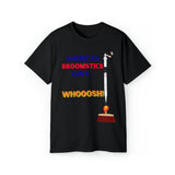 American Broomstick Goes Whoosh (SpaceX) - Unisex T-Shirt (Range of Colors & Sizes)