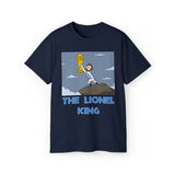 The Lionel King (Lionel Messi/Lion King Wordplay) - Unisex T-Shirt (Range of Colours)