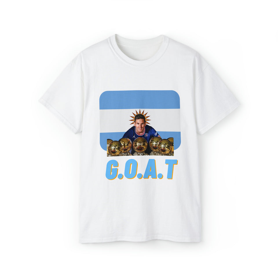 Messi Is The Ballon D'or GOAT - Unisex T-Shirt (Range of Colours)