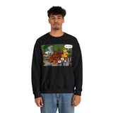 The Sims - "This Is Fine" Fire Meme 2 - Unisex Sweatshirt (Range of Colors & Sizes)