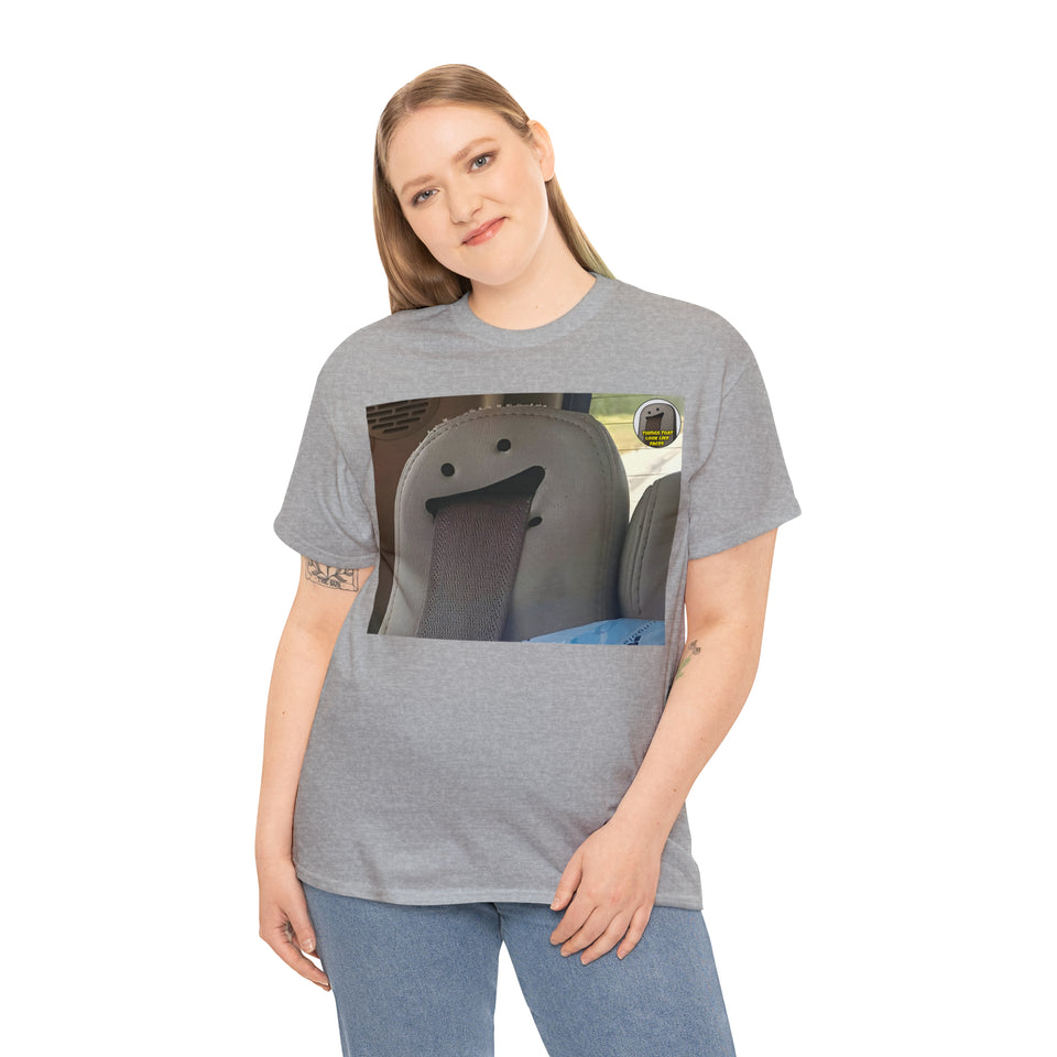 Happy Seatbelt Tongue (TTLLF) - Unisex T-Shirt (Range of Colors & Sizes)