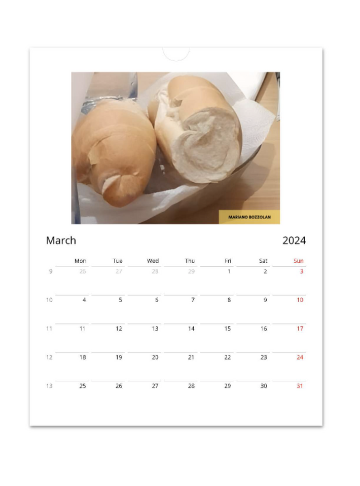 Things That Look Like Faces - 2024 Photo Wall Calendar