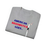 American Broomstick Goes Whoosh (SpaceX) - Unisex T-Shirt (Range of Colors & Sizes)