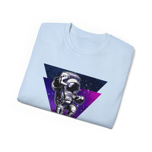 Peace Out Cool Astronaut In Space - Unisex T-Shirt (Range of Colors & Sizes)