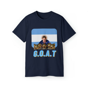 Messi Is The Ballon D'or GOAT - Unisex T-Shirt (Range of Colours)