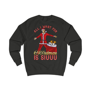 All I Want for CR7istmas is SIUUU Christmas Jumper (Unisex Sweater/Jumper)