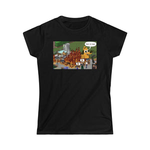 The Sims - "This Is Fine" Fire Meme 2 (Womens T-Shirt)