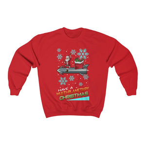 Have A Multi-Planetary SpaceX Christmas (Unisex Christmas Sweater/Jumper)