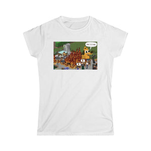 The Sims - "This Is Fine" Fire Meme 2 (Womens T-Shirt)