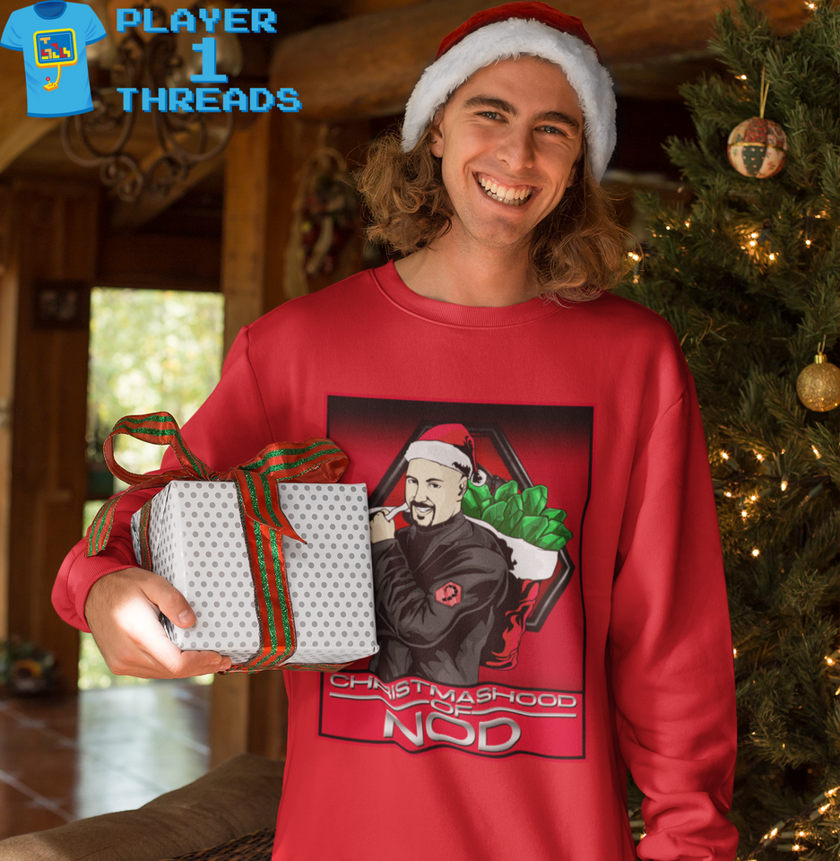 Command & Conquer Brotherhood of Nod Kane Christmas (Unisex Sweater/Jumper)