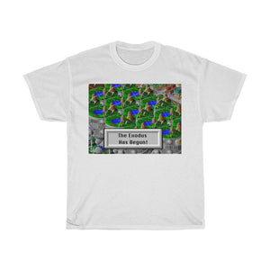 Simcity 2000 - Arcology "The Exodus Has Begun" (Unisex T-Shirt)