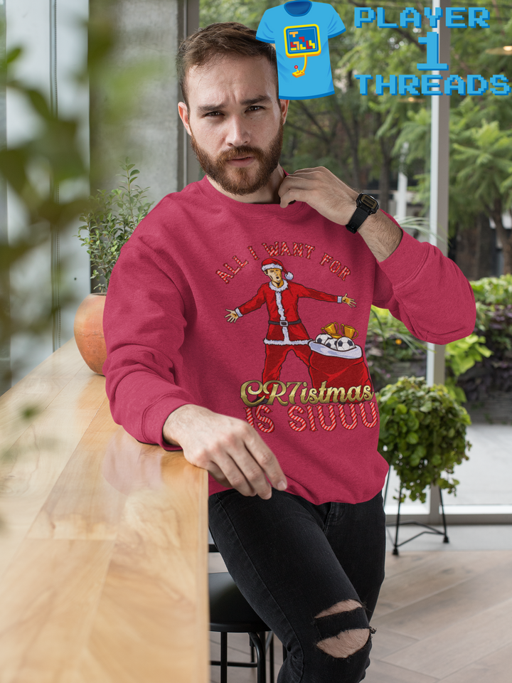 All I Want for CR7istmas is SIUUU Christmas Jumper (Unisex Sweater/Jumper)