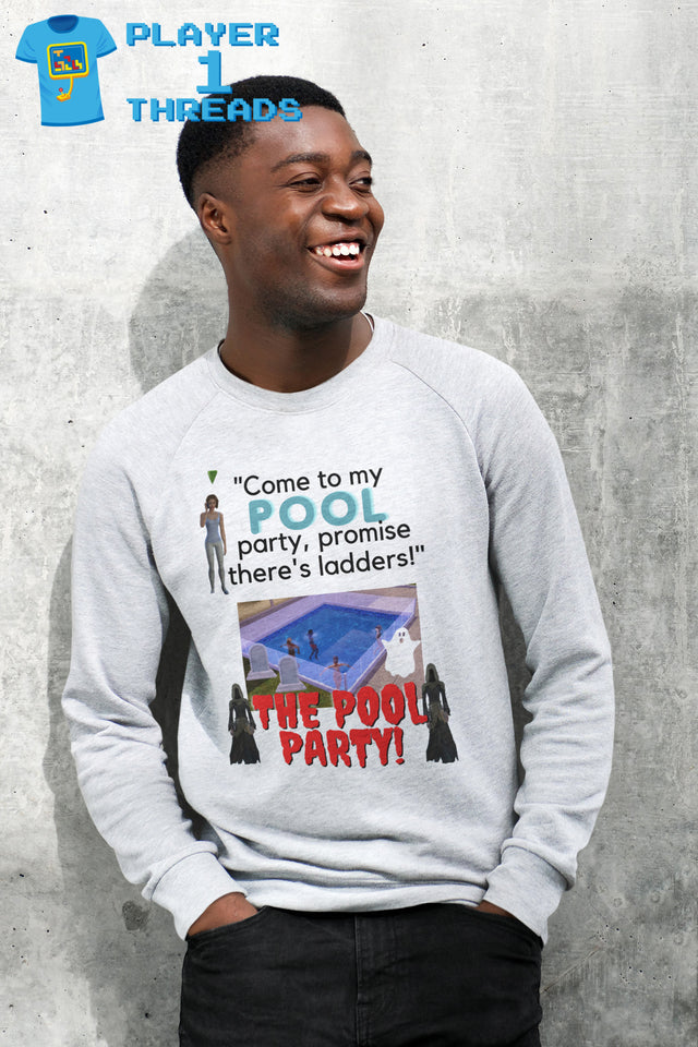 The Sims - Pool Party No Ladders (Unisex Sweater/Jumper)