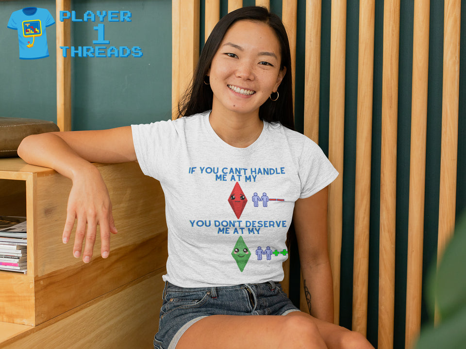 The Sims "If You Can't Stand Me" Mood Design - (Womens T-Shirt)