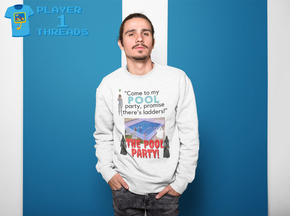 The Sims - Pool Party No Ladders (Unisex Sweater/Jumper)