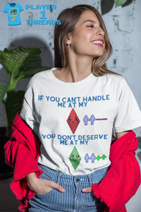 The Sims "If You Can't Stand Me" Mood Design - (Womens T-Shirt)